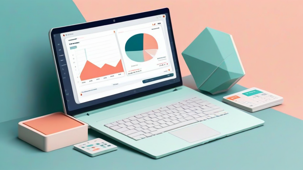 Competitor monitoring agent workflow with Perplexity and Slack alerts on a laptop screen