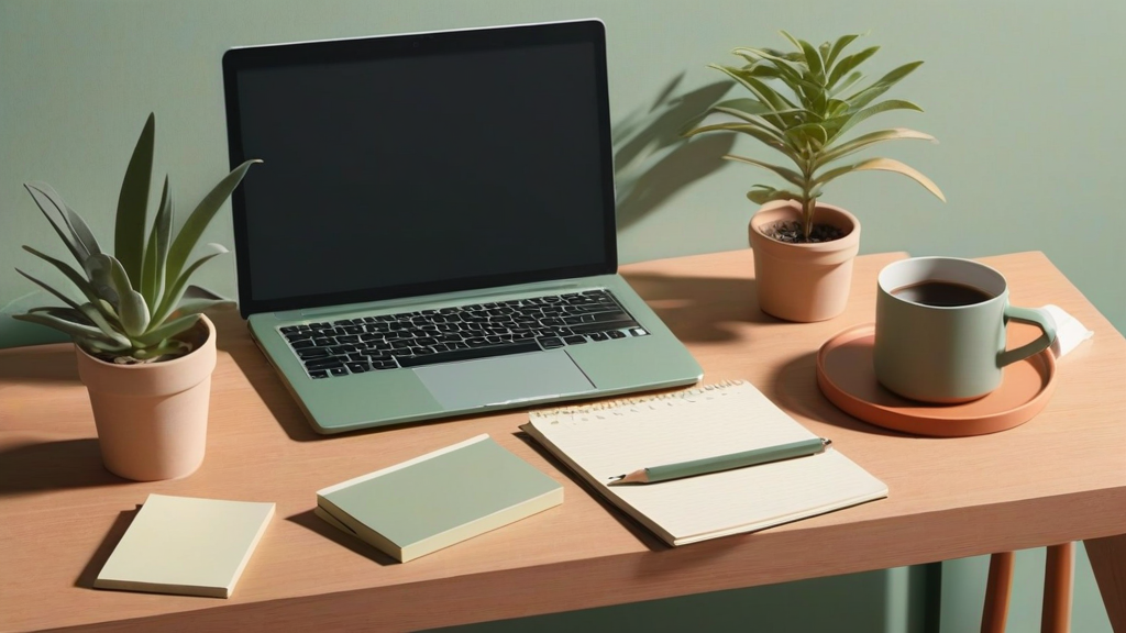 Claude writing style prompt setup shown as an isometric writer workspace